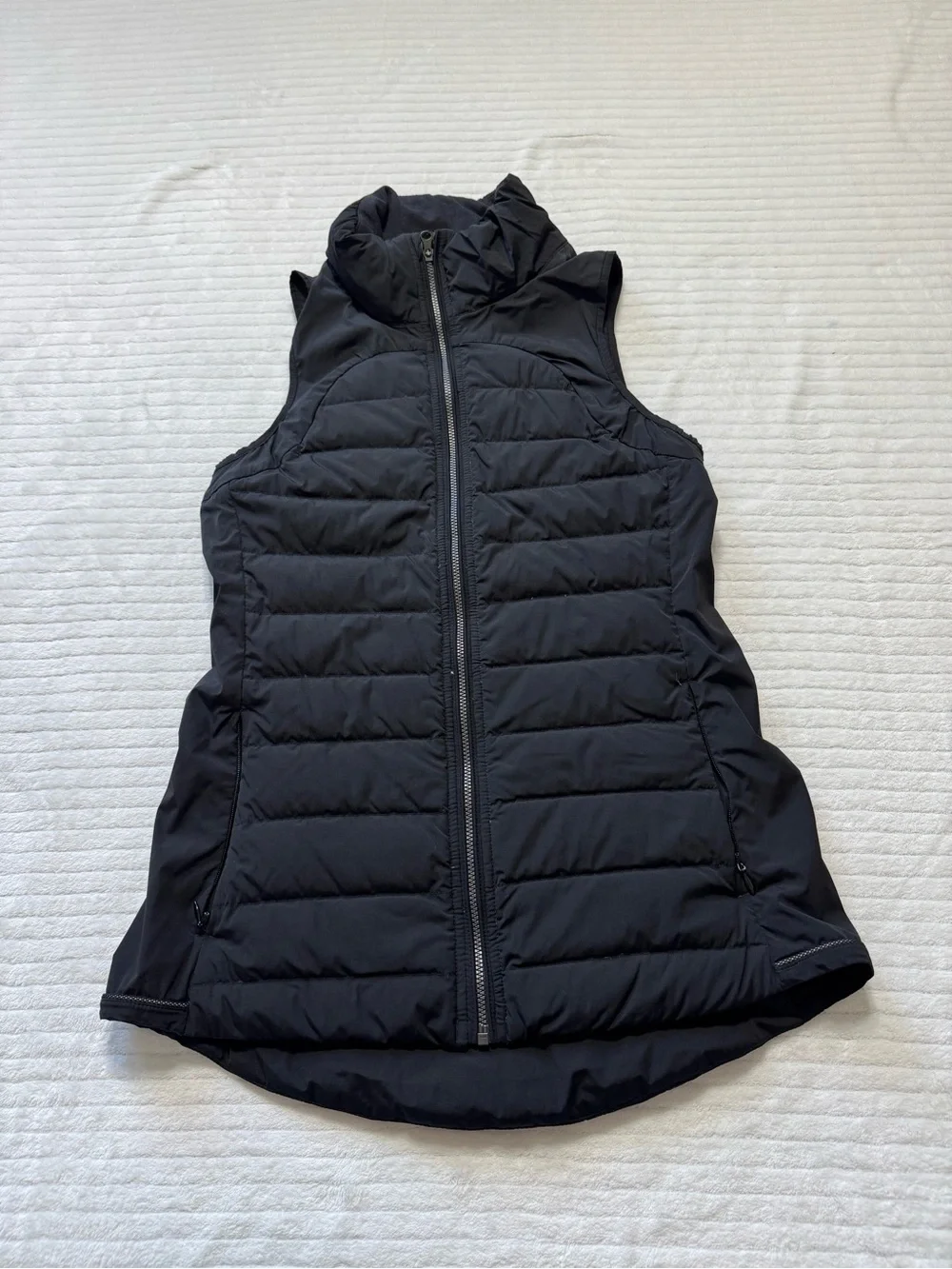 lululemon athletica Black Quilted-Back Sleeveless Vest